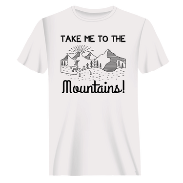 Hiking Take Me To The Mountains T-Shirt for Men